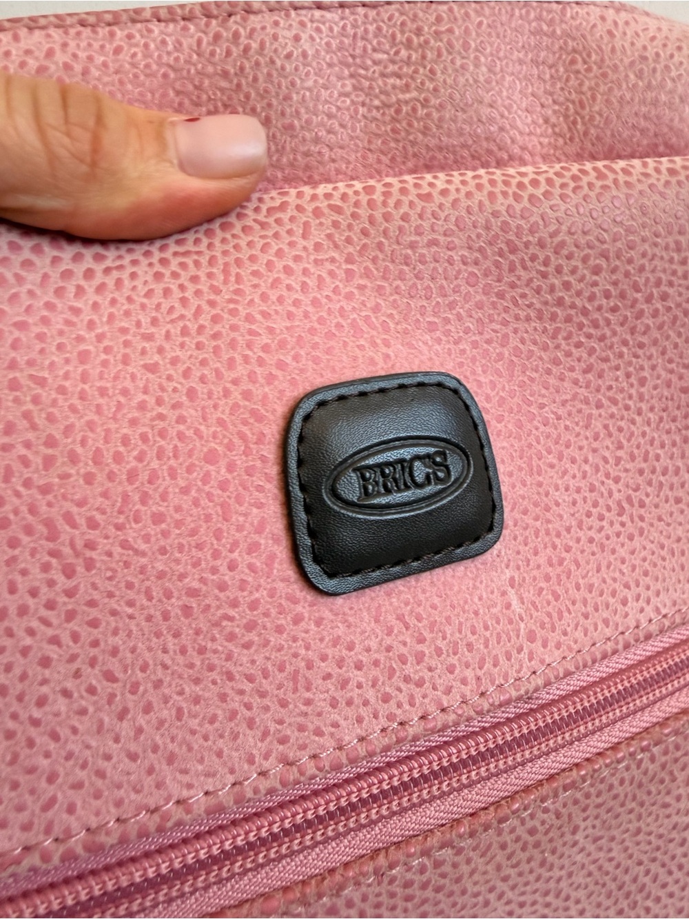 Bric's Pink Women's backpack - Signature Logo Accent